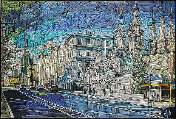 Забиронин Андрей Николаевич. Храм Рождества Пресвятой Богородицы в Путинках 